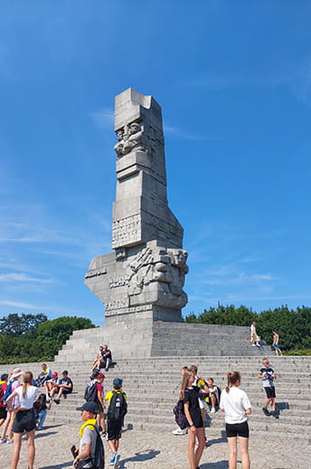 Westerplatte Monument in Gdansk, Poland